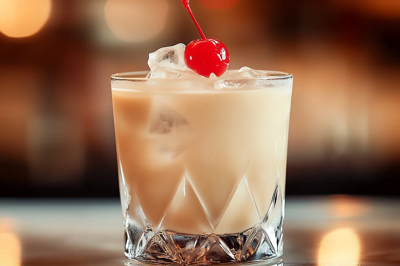 Creamy Butterscotch Delight Cocktail