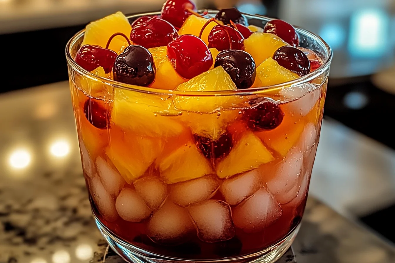 Tropical Party Punch Bucket