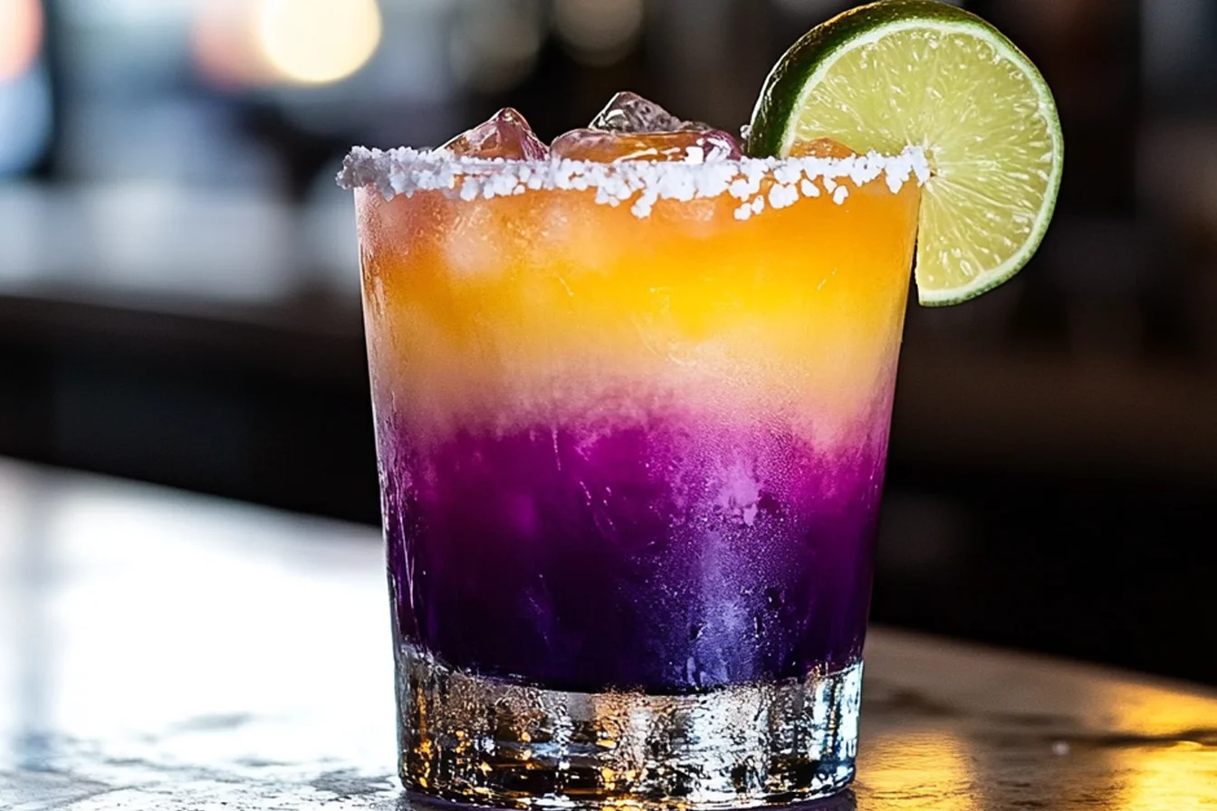 Violet Sky Margarita cocktail