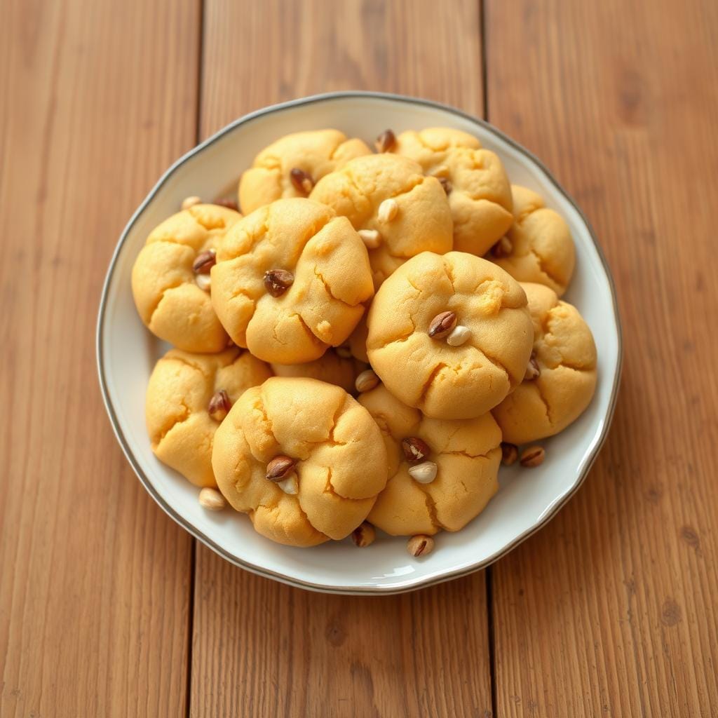 Butter Cookies with Hazelnuts