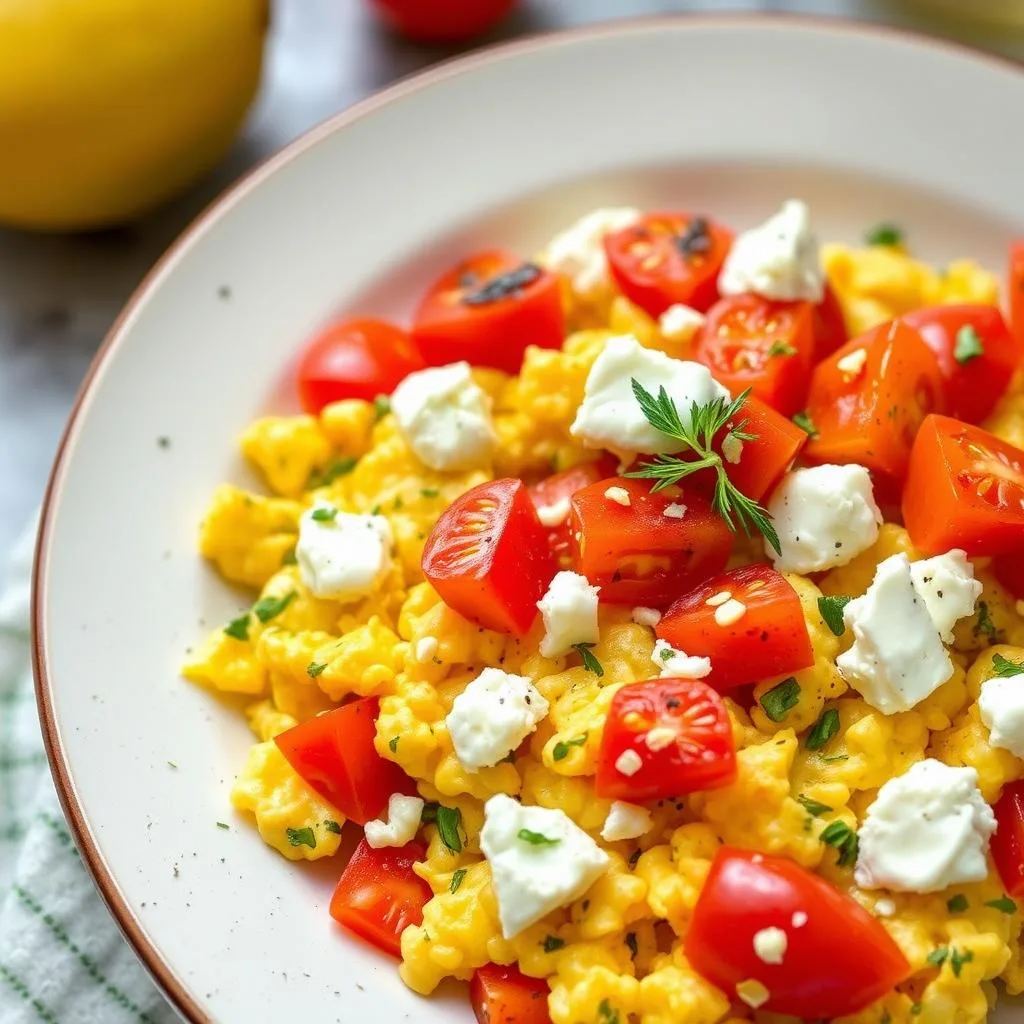 Greek Scrambled Eggs