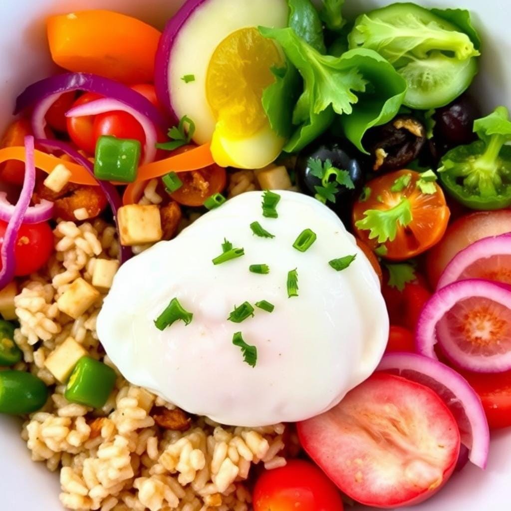 Vegetarian Brown Rice Bowl